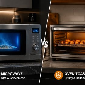 آون‌توستر بهتر است یا مایکروفر؟,تفاوت microwave و oven toaster ,Zigmer kitchen appliances
